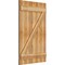 Ekena Millwork Joined Board-n-Batten Shutters w/Z-Bar, Rough Sawn Western Red Cedar, 26 7/8W x 43H, PR RBJ06Z26X043RWR - alternate 5